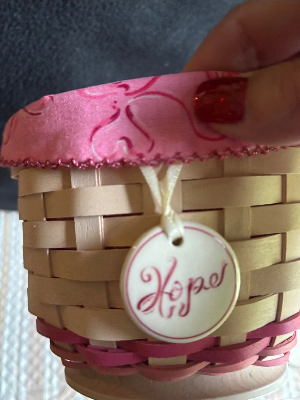 2011 Longaberger Horizon of Hope Basket Set